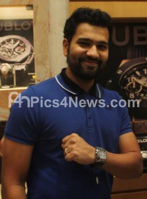 Rohit sharma hublot on sale